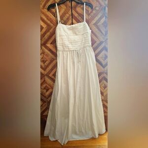 Halogen Pleated Bodice Cutout Sundress